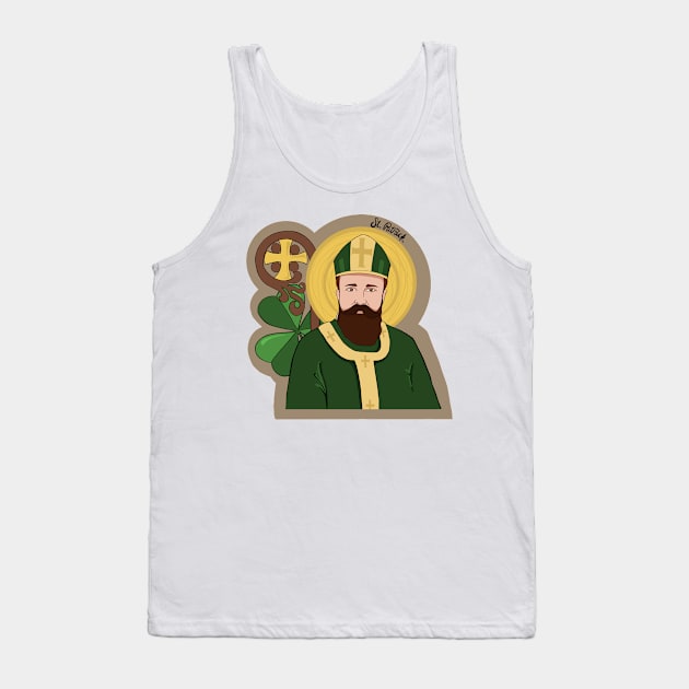 St. Patrick Tank Top by mfrancescon13